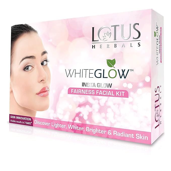 LOTUS HERBALS WHITEGLOW INSTA GLOW FAIRNESS FACIAL KIT 40G