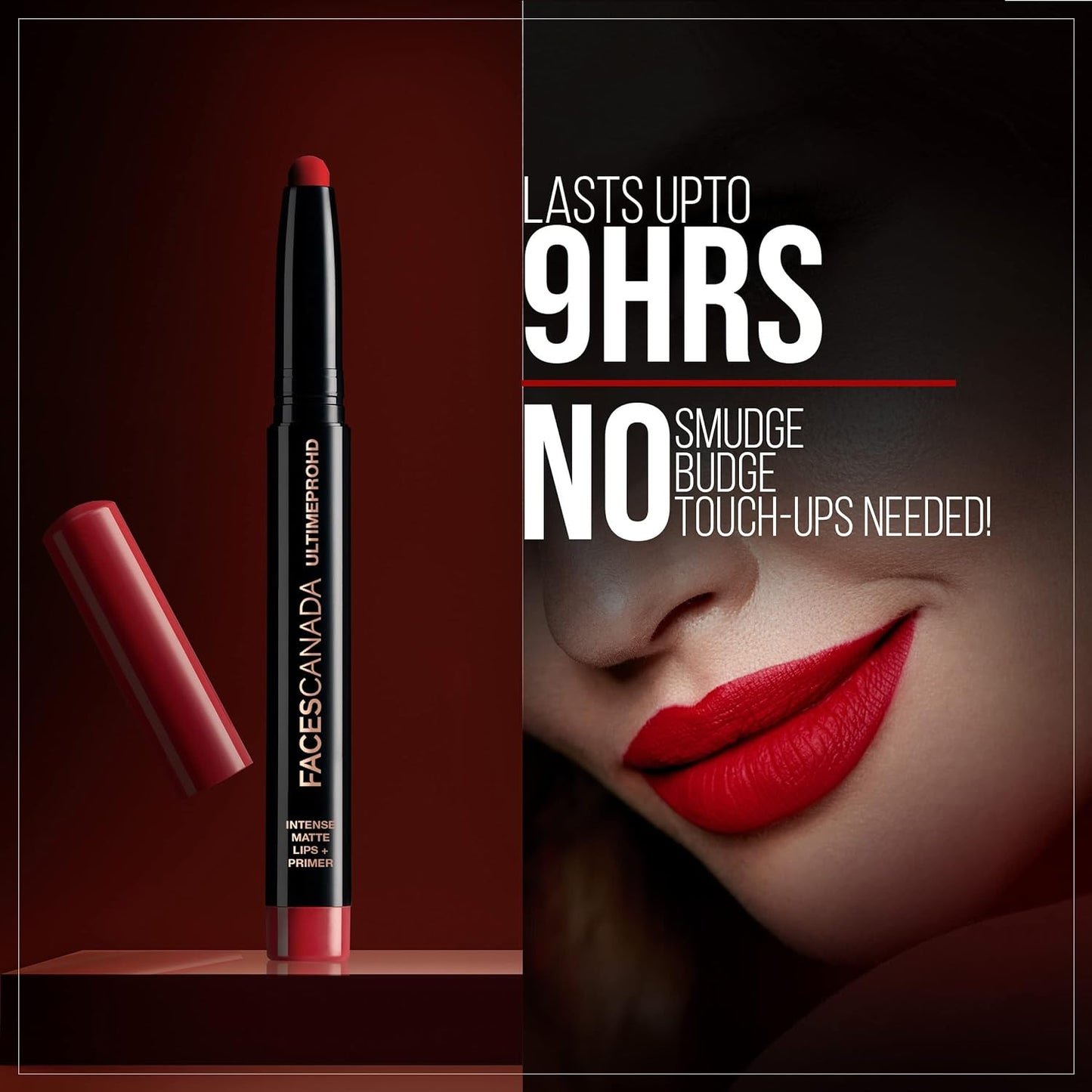 FACES ULTIME PRO HD INTENSE MATTE LIP + PRIMER N04 ROSY BROWN (CC5977) 1.4G