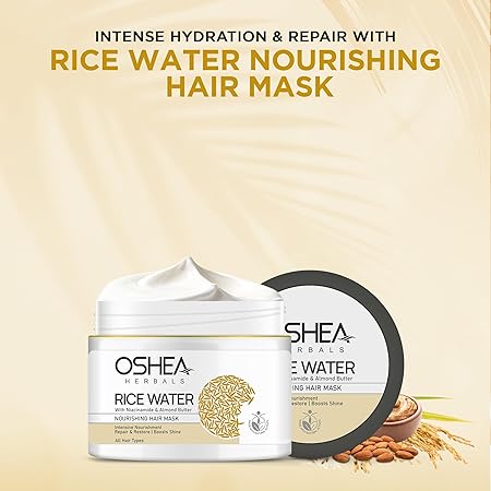 OSHEA RICE WATER NOURHING HAIR MASK 200G