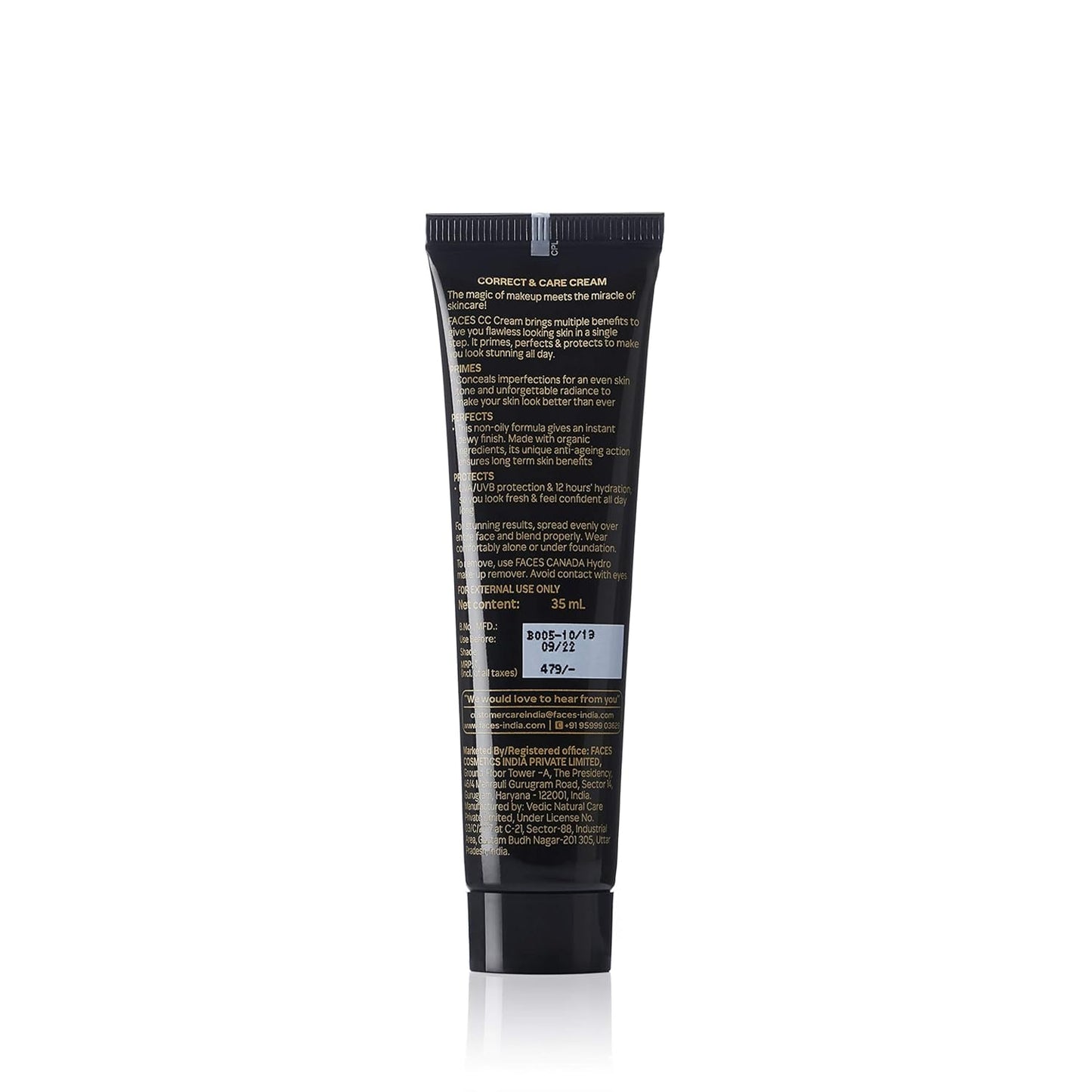 FACES CC CREAME NATURAL 01 35 ML CC2710