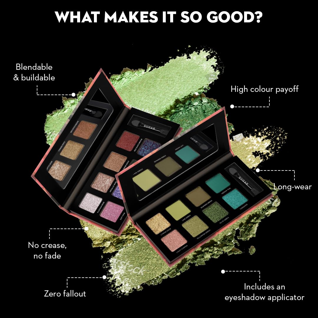 SUGAR BLEND THE RULES EYESHADOW PALETTE 07 IVY