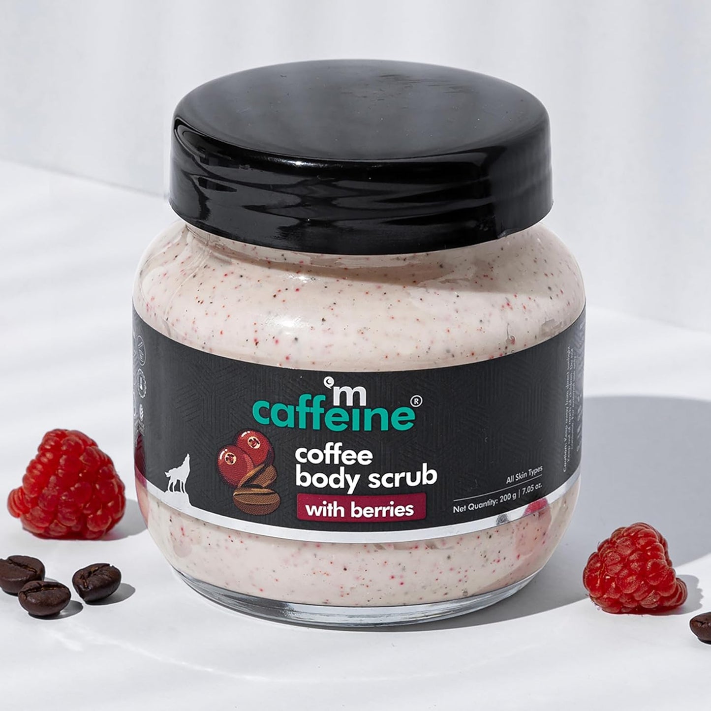 MCAFFEINE BODY SCRUB COFFE WITH BERRIES 200G