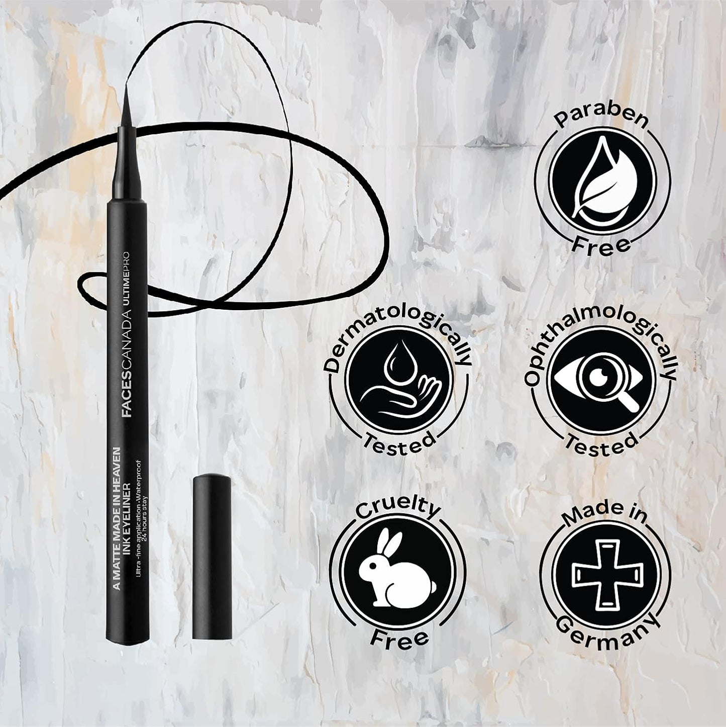 FACES ULTIME PRO A MATTE MADE IN HEAVEN INK EYELINER 1.2ML
