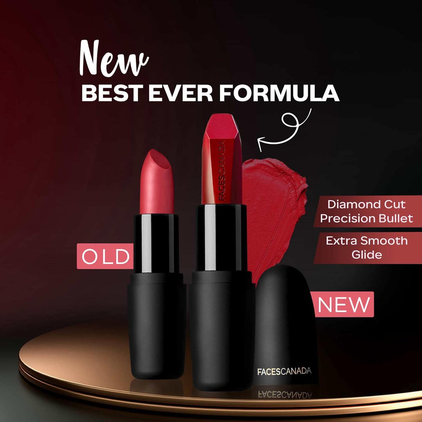 FACES WEIGHTLESS MATTE FINISH LIPSTICK 02 FUSCHIA WAVE (CC5813) 4.5G