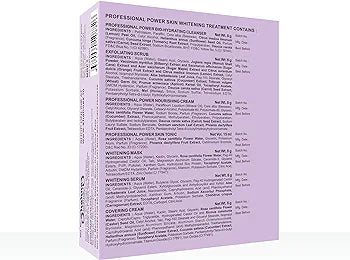 SHAHNAZ HUSAIN PROFESSIONAL POWER SKIN WHITENING FACIAL KIT 63GM