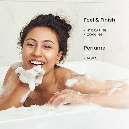 फॉक्सटेल बॉडी केयर एक्वा प्लंज हाइड्रेटिंग बॉडी वॉश 250 एमएल