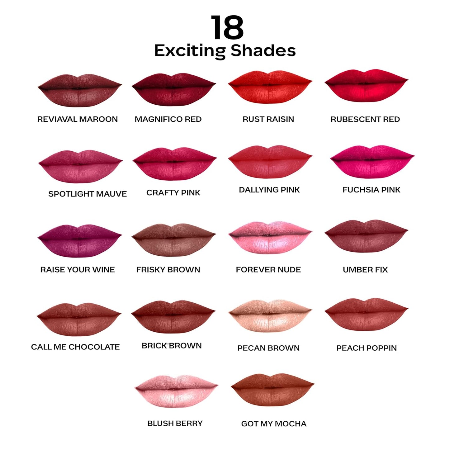 FACES COMFY MATTE PRO LIP COLOR 18 BLUSH BERRY (CC6014) 5.5ML