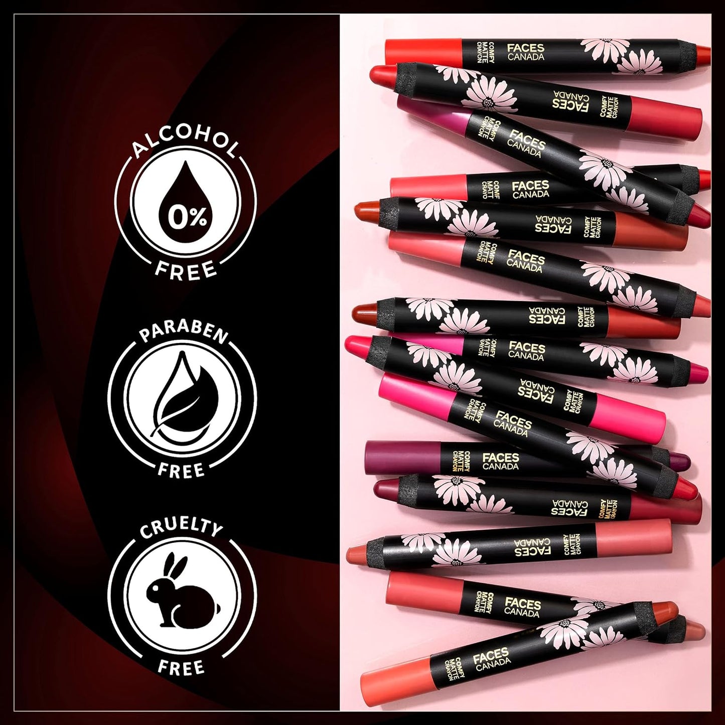 FACES COMFY MATTE CRAYON 13 NO FILTER 2.8G