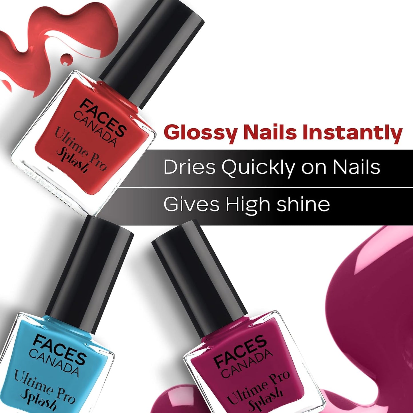 FACES ULTIME PRO SPLASH NAIL ENAMEL 44 SERE (CC5857) 8ML