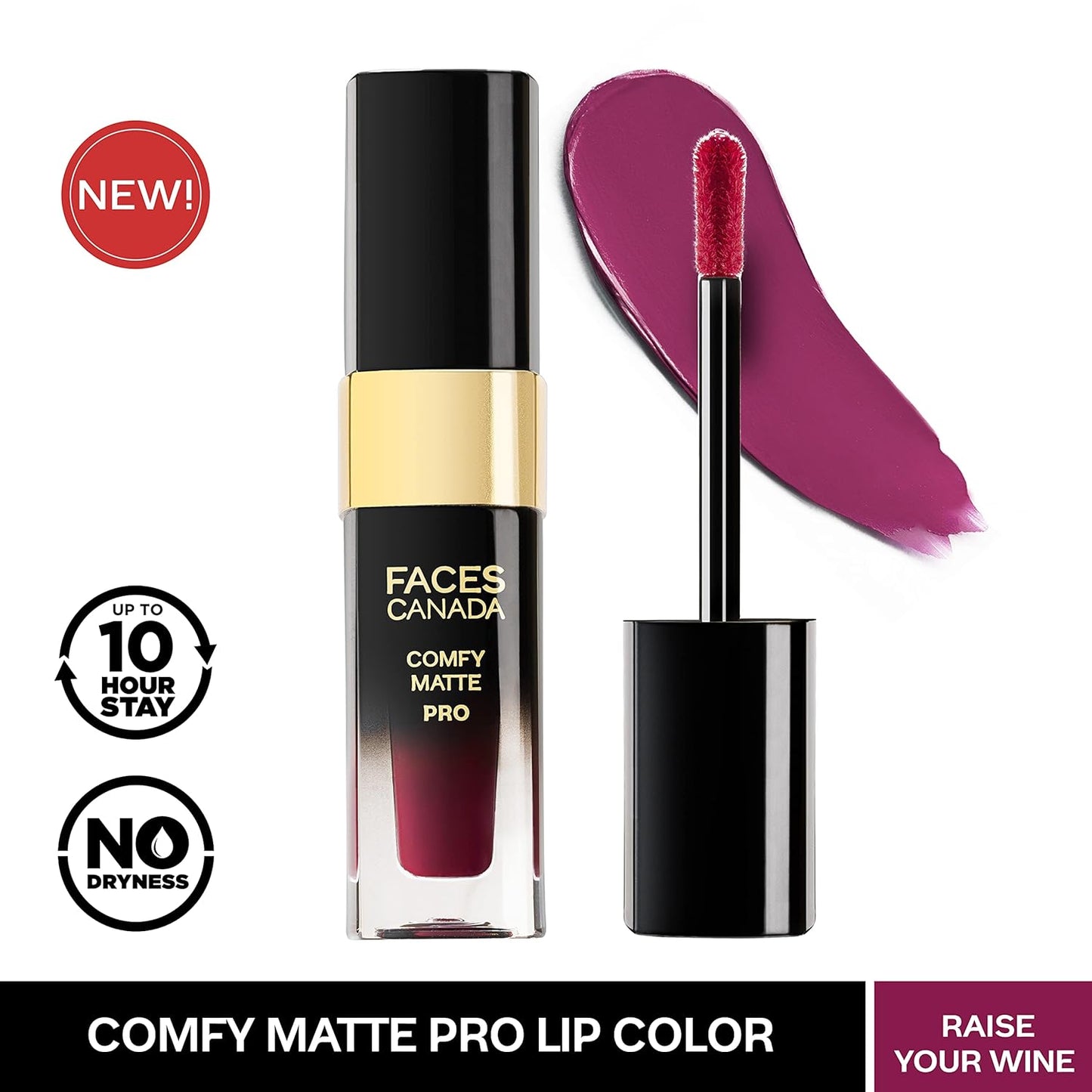 FACES COMFY MATTE PRO LIP COLOR 03 RAISE YOUR WINE (CC5267) 5.5ML