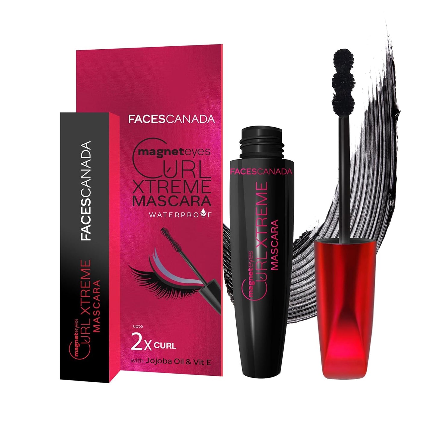 FACES MAGNETEYES CURL XTREME MASCARA WATERPROOF (CC5983) 8ML