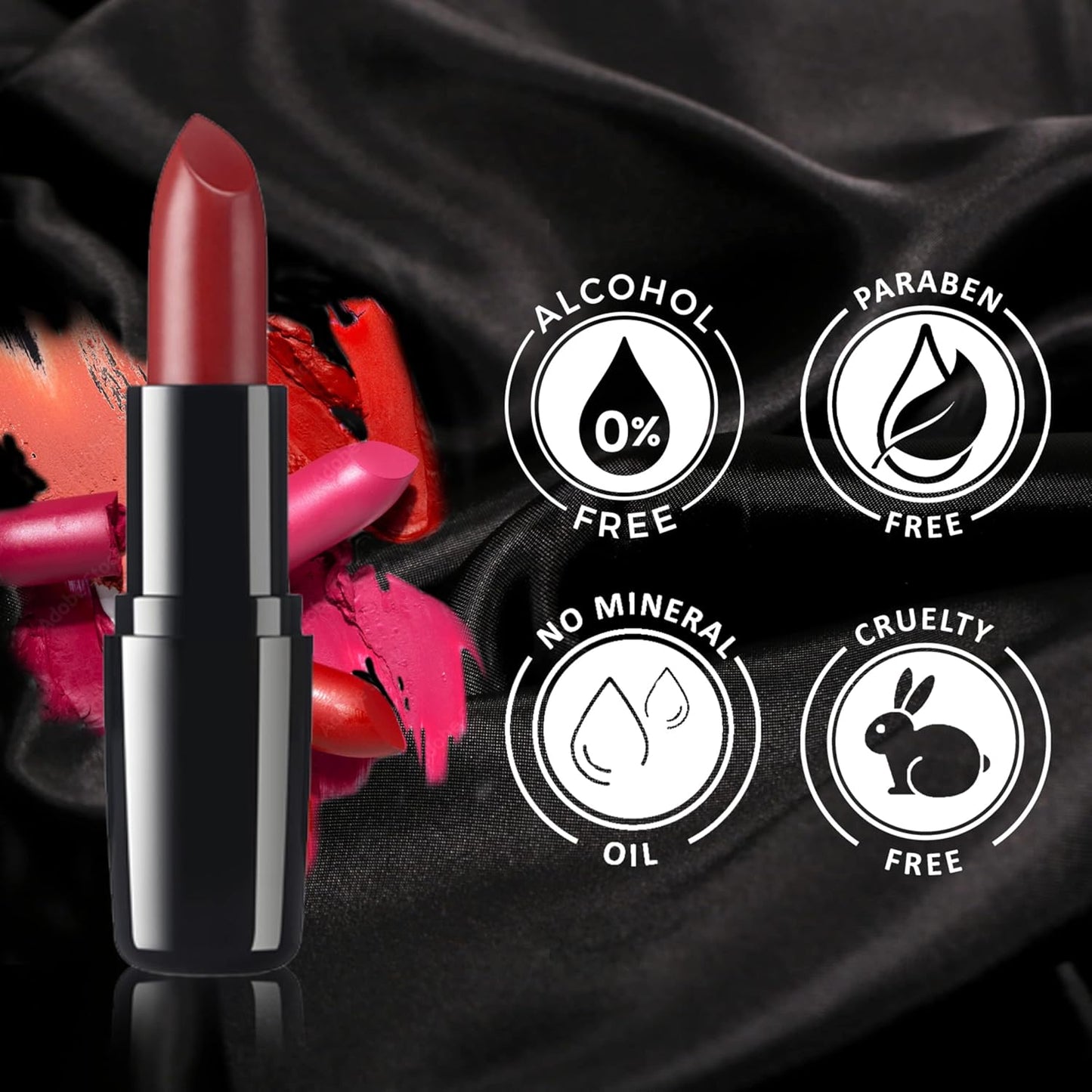 FACES WEIGHTLESS CREME FINISH LIPSTICK 11 LADY IN RED 4 G CC5782