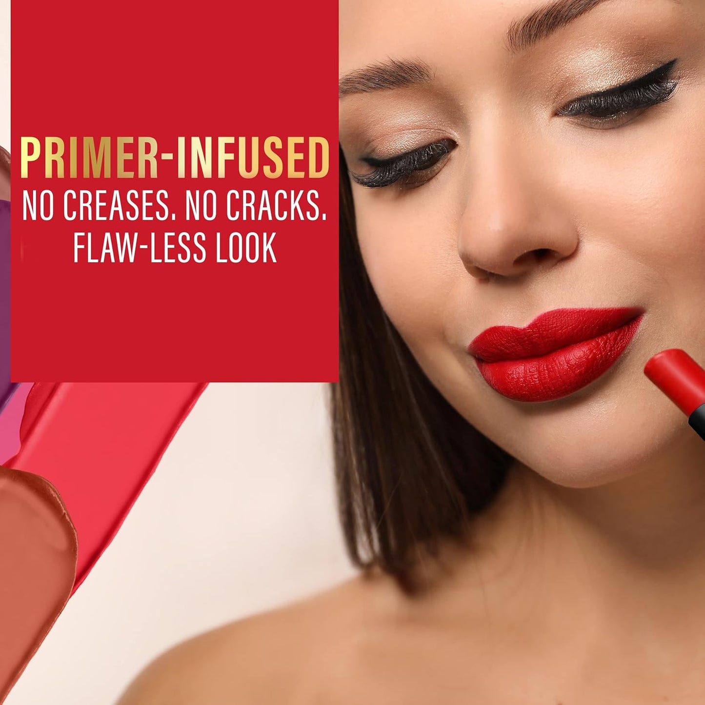 FACES LONG STAY MATTE 3 IN 1 LIPSTICK 05 SINFUL PEACH (CC5642) 2G