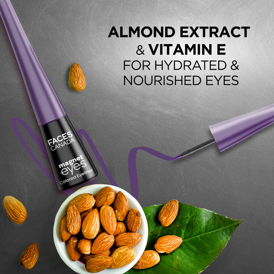 FACES MAGNETEYES COLOR EYELINER DRAMATIC PURPLE 4ML