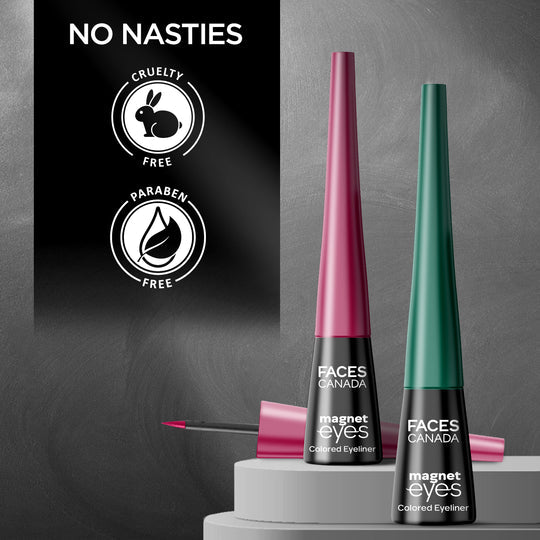 FACES MAGNETEYES COLOR EYELINER DRAMATIC PURPLE 4ML
