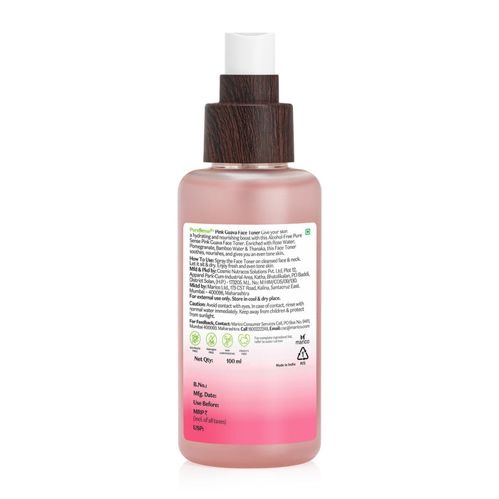 PURE SENSE FACE TONER PINK GUAVA