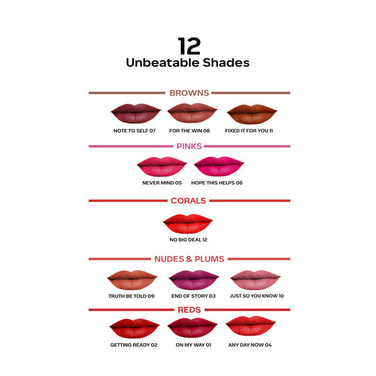 FACES COMFY MATTE LIPCOLOR 03 END OF STORY 3ML