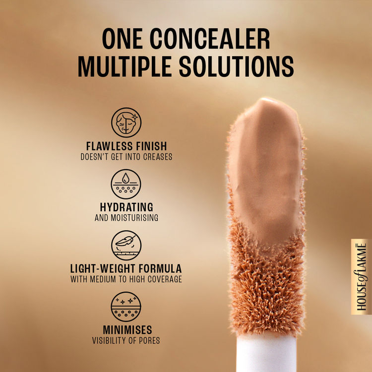 LAKME 9TO5 SUPER MATTE CONCEALER + NIACINAMIDE 30 CINNAMON 5.4ML