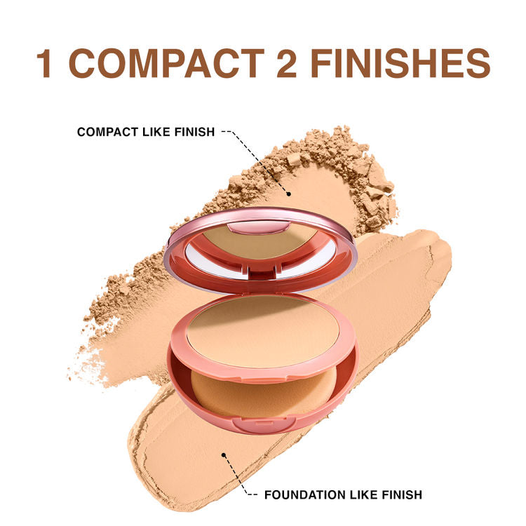 LAKME 9TO5 COMPACT DOUBLE DUTY DUAL FINISH 24 BEIGE 9G