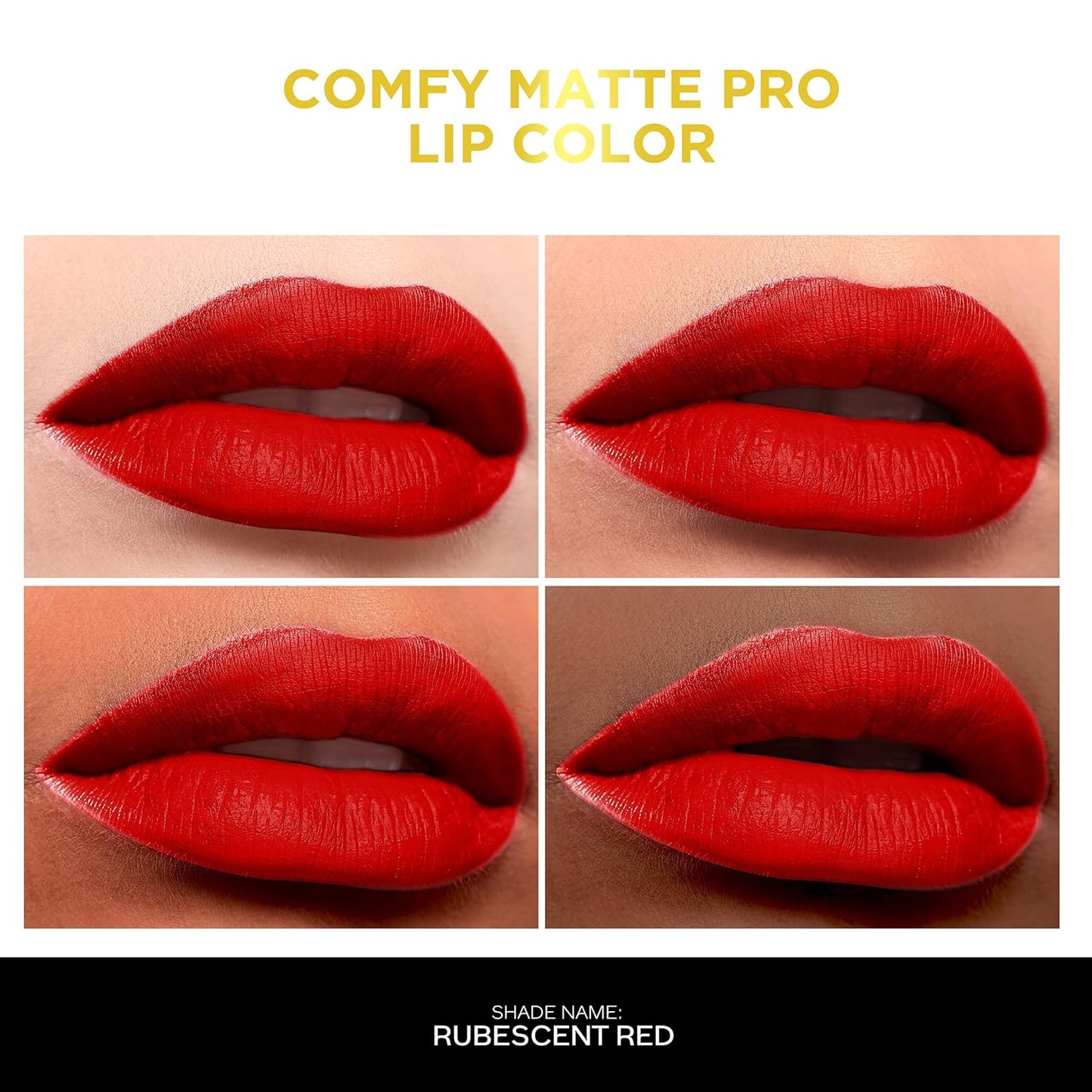 FACES COMFY MATTE PRO LIP COLOR 04 RUBESCENT RED (CC5268) 5.5ML