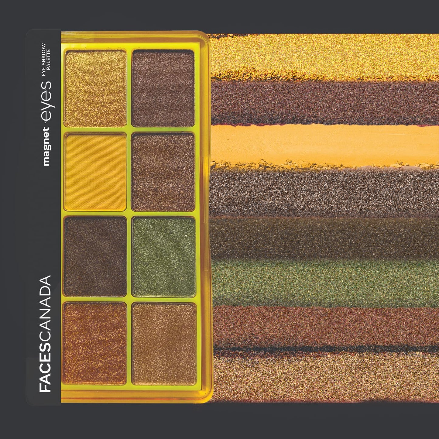 FACES MAGNETEYES EYE SHADOW PALETTE THE LOYALISTS 6.4G