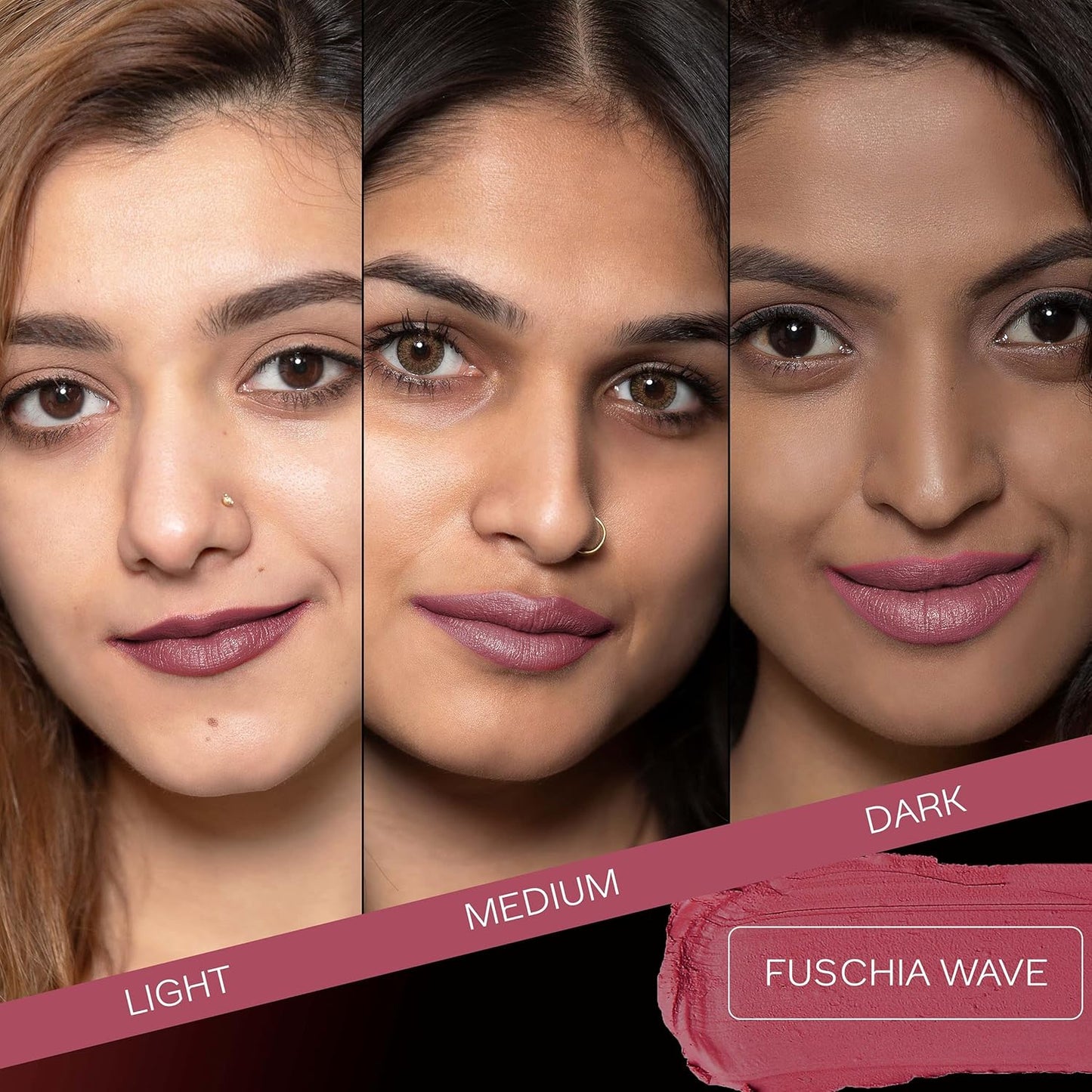 FACES WEIGHTLESS MATTE FINISH LIPSTICK 02 FUSCHIA WAVE (CC5813) 4.5G