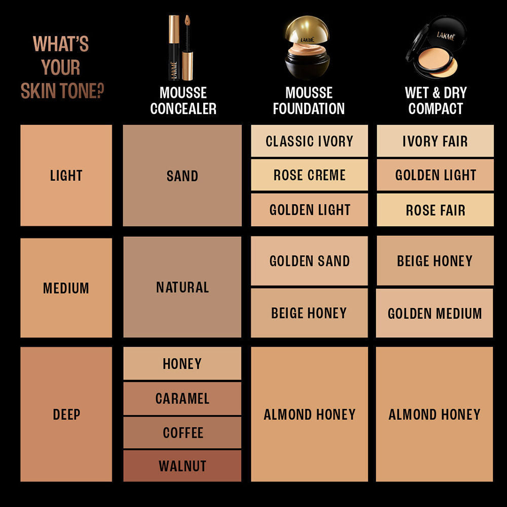 LAKME XTRAORDIN-AIRY MATTE REAL MOUSSE 02 ROSE CREAM 25G