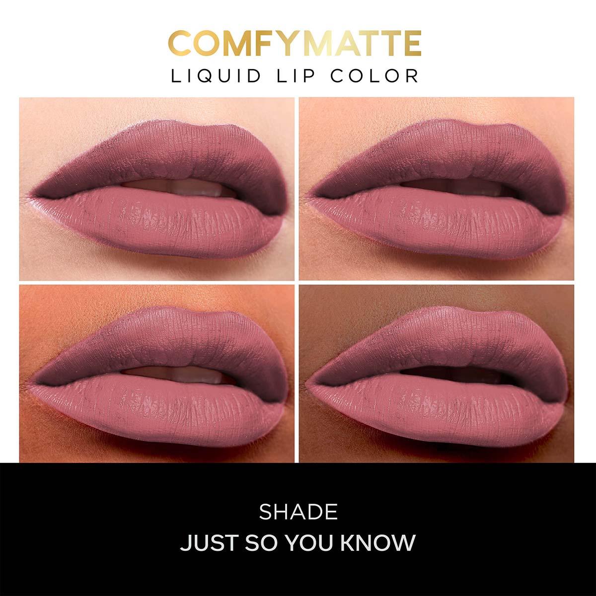 FACES COMFY MATTE LIPCOLOR 10 JUST SO YOU KNOW 3ML