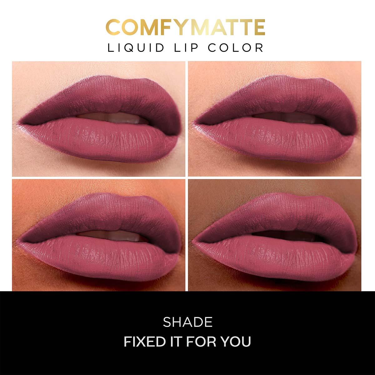 FACES COMFY MATTE LIQUID LIPSTICK 11 FIXED IT
