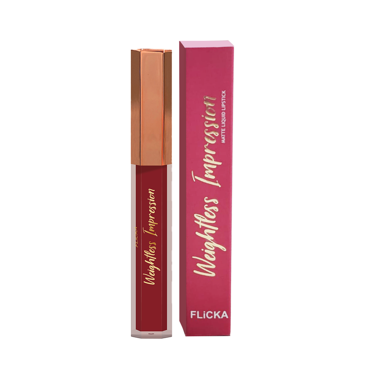 FLICKA WEIGHTLESS IMPRESSION MATTE LIQUID LIPSTICK 04 APRIL