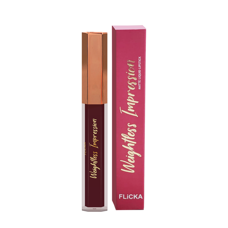 FLICKA WEIGHTLESS IMPRESSION MATTE LIQUID LIPSTICK 08 AUGUST