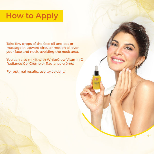 LOTUS HERBALS WHITEGLOW VITAMIN-C + GOLD RADIANCE FACE OIL 15ML
