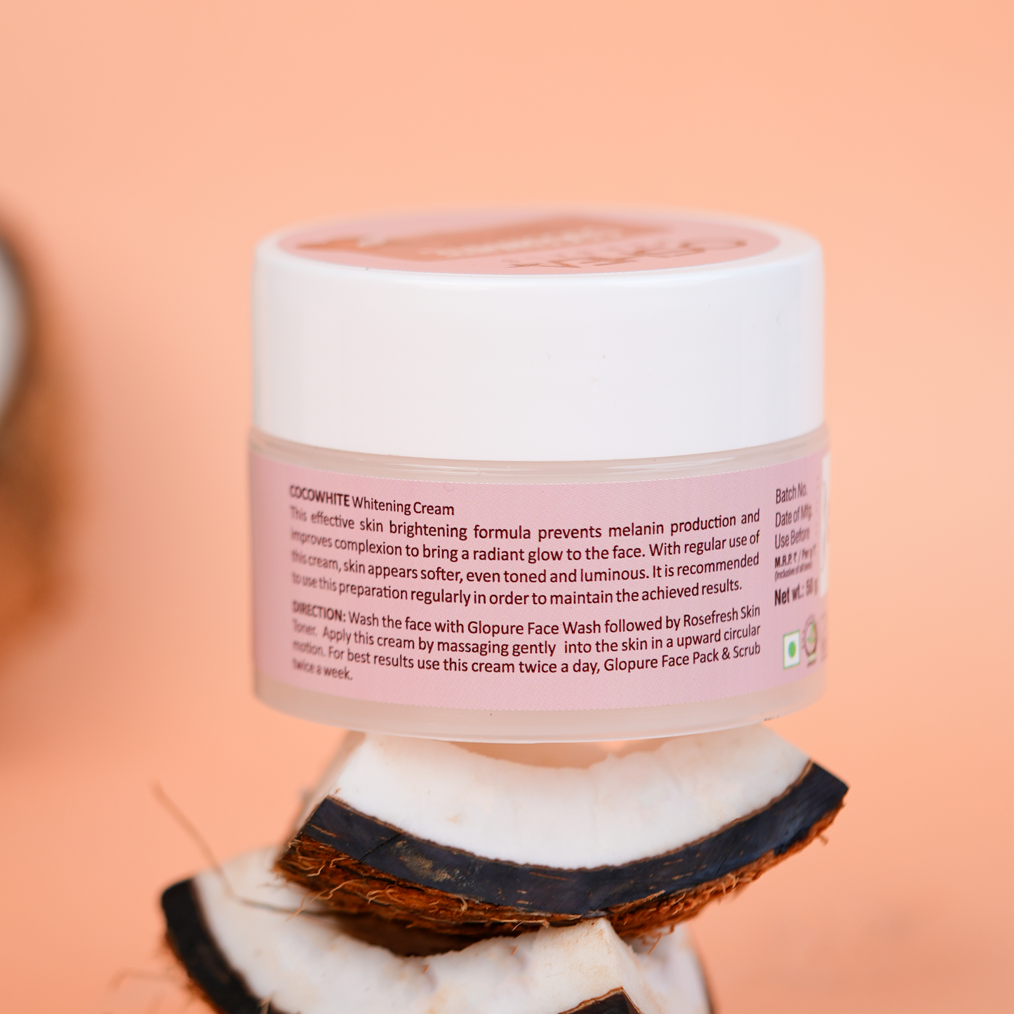 OSHEA COCOWHITE WHITENING CREAM 50G