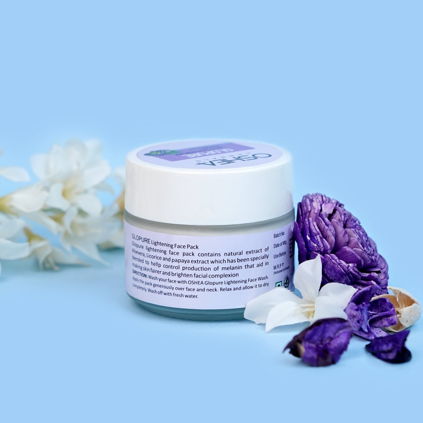 OSHEA GLOPURE LIGHTENING FACE PACK 100G