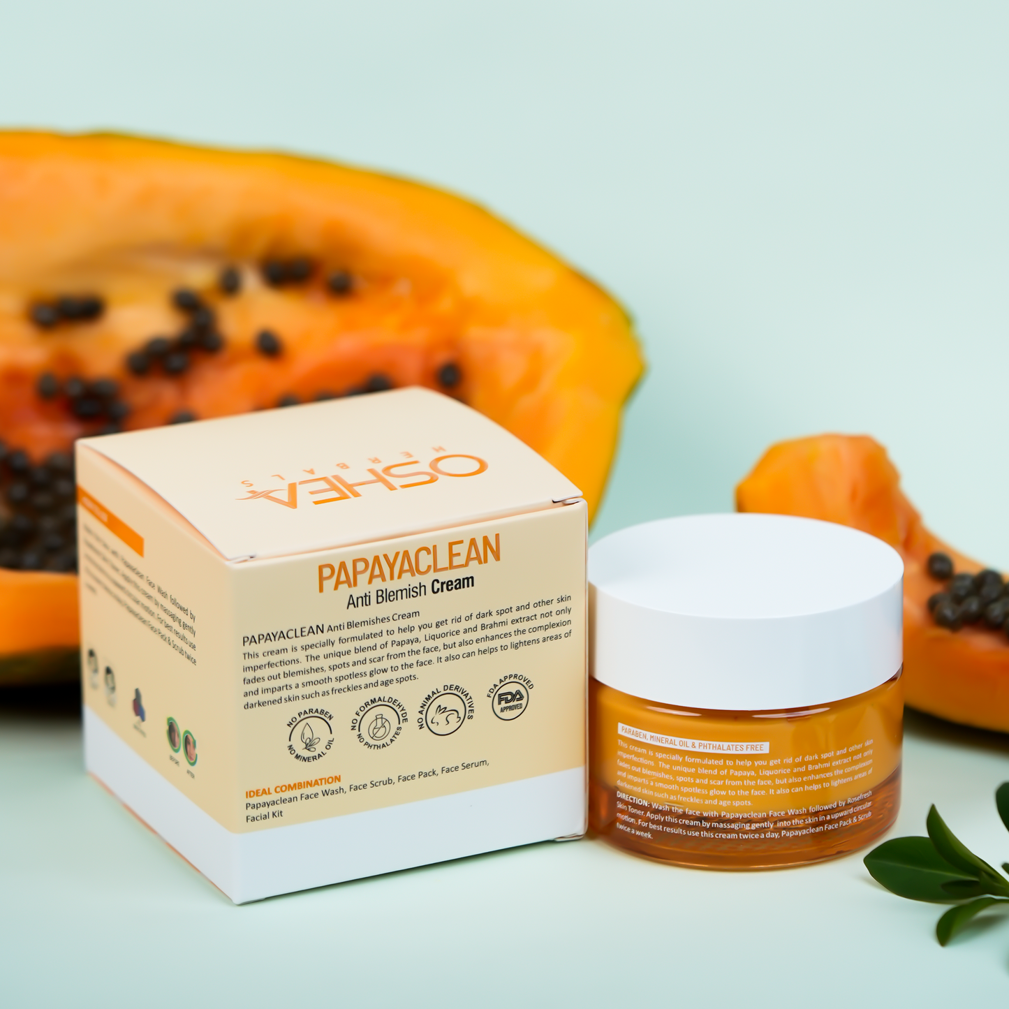 OSHEA PAPAYACLEAN ANTI BLEMISH CREAM 50G