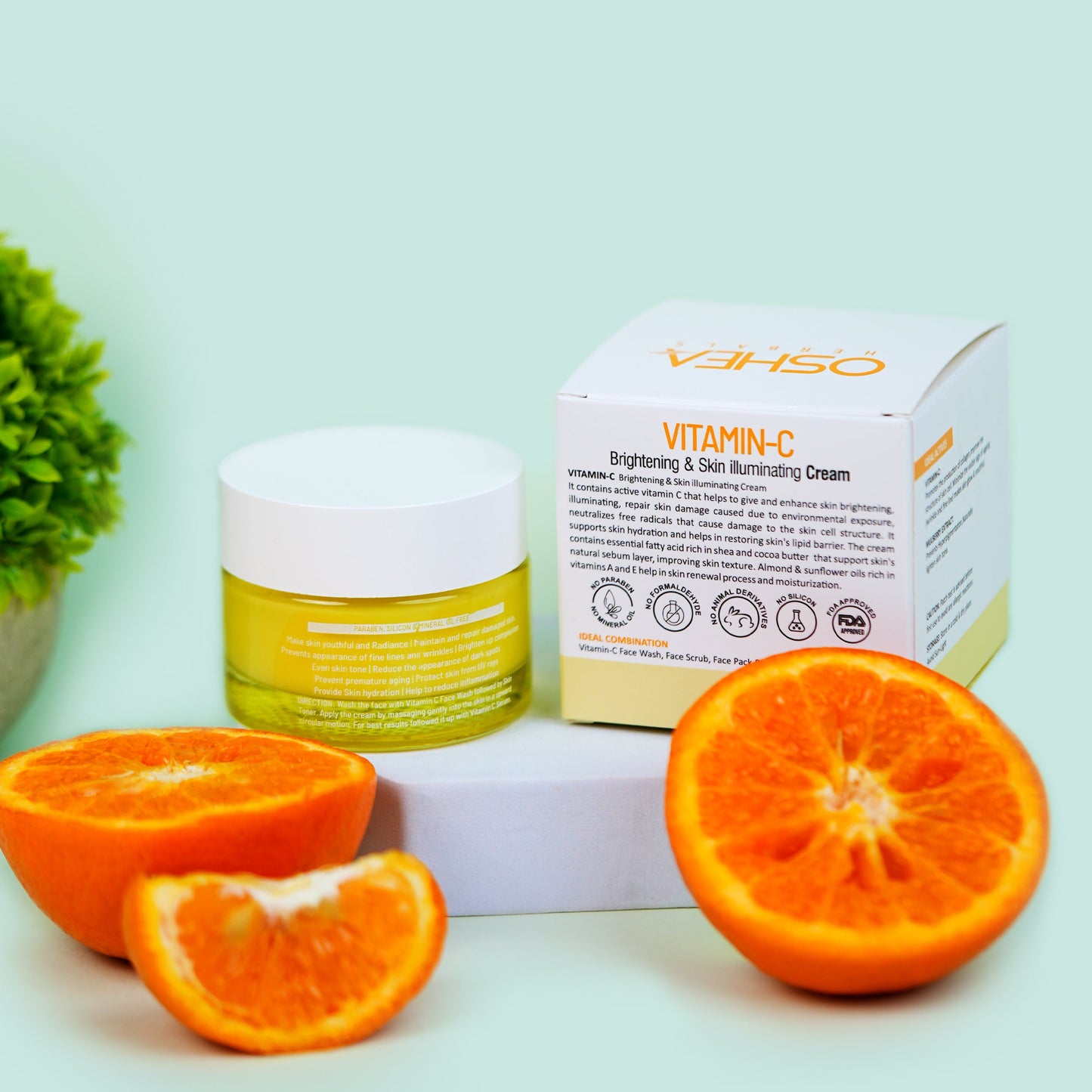 OSHEA VITAMIN C BRIGHTENING & SKIN ILLUMINATING CREAM 50G