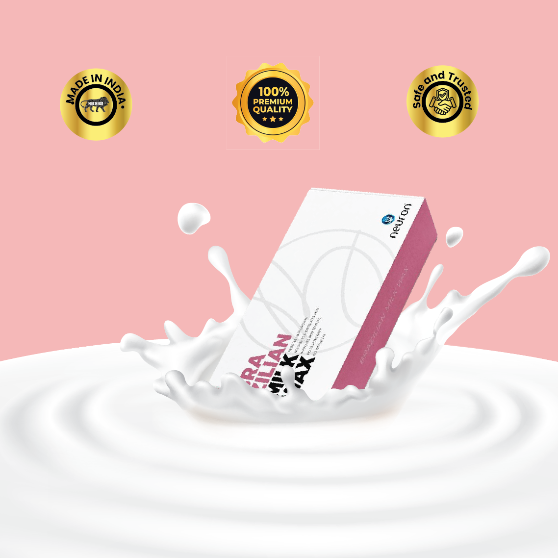 NEURON WAX BRAZILIAN MILK 500GM