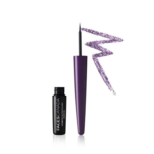 FACES ULTIMEPRO GLITTER EYELINER 04 PURPLE 1.7ML