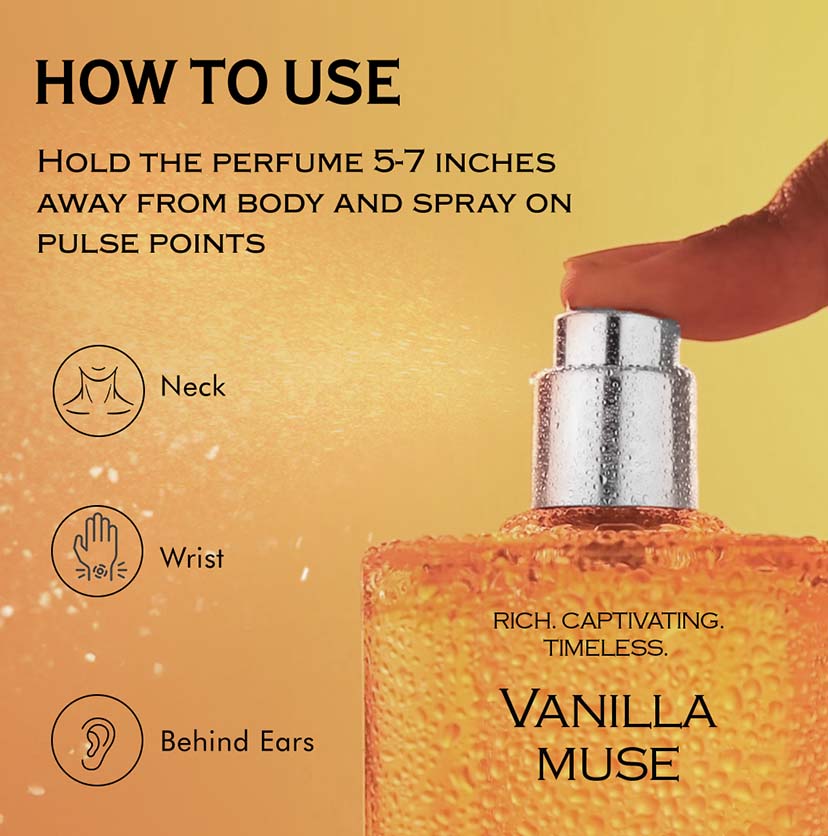 MCAFFEINE EAU DE PARFUM VANILLA MUSE 100ML