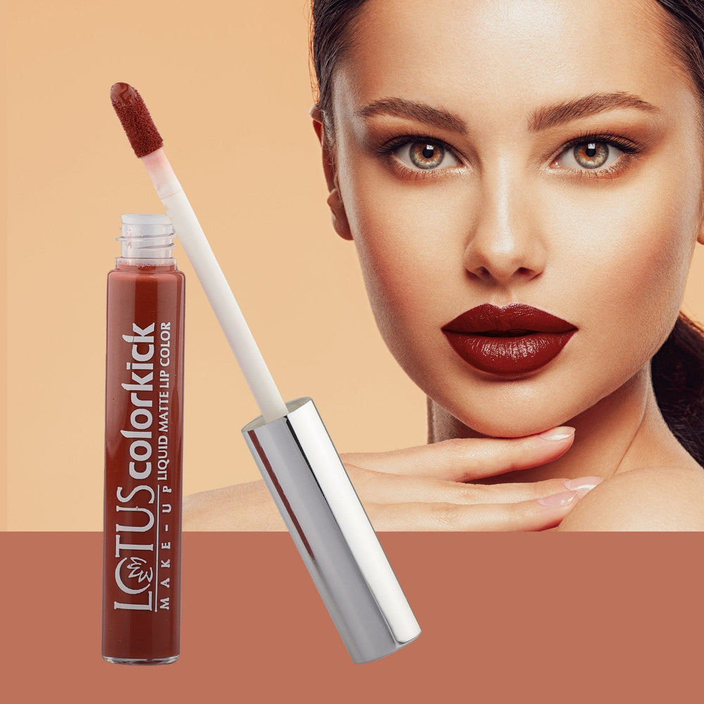 LOTUS MAKEUP COLORKICK LIQUID MATTE LIP COLOR CLM04 DAILY DOZE