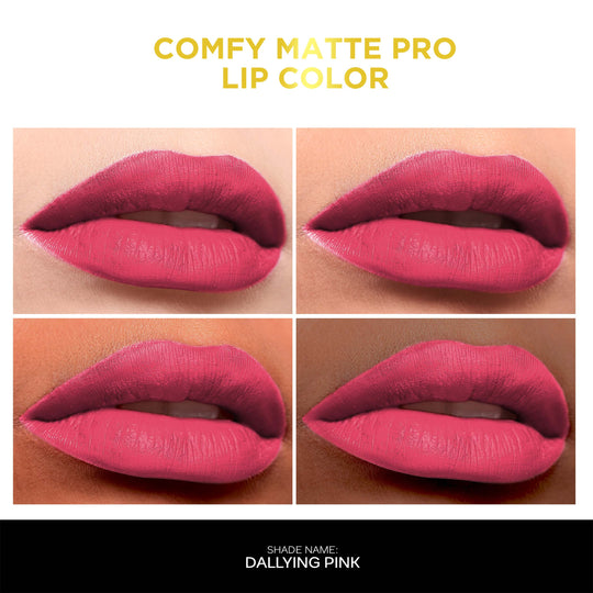 FACES COMFY MATTE PRO LIP COLOR 12 DALLYING PINK (CC5276) 5.5ML