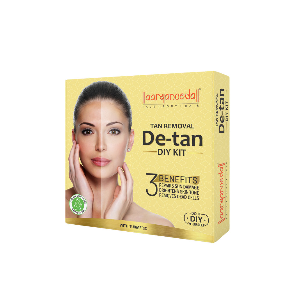 आर्यनवेद डी-टैन DIY किट 45ML