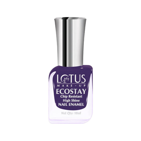 LOTUS MAKEUP ECO NAIL PAINT E50 PURPLE DAZZLE