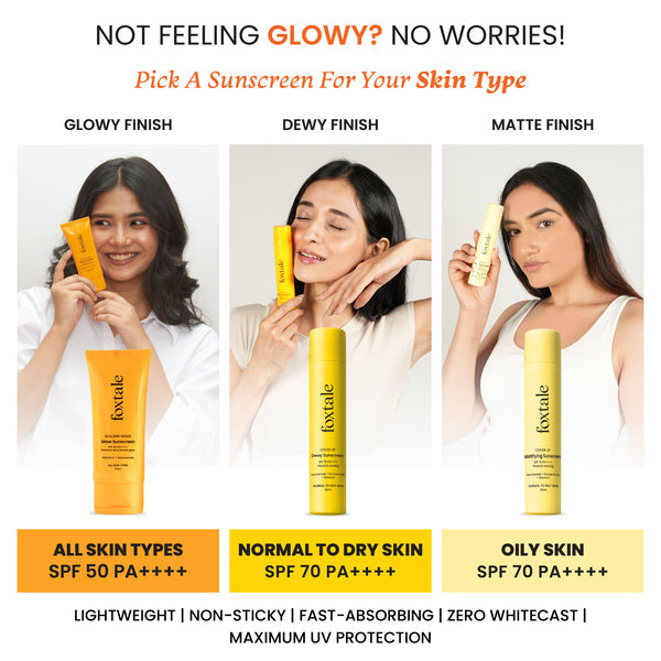 FOXTALE GOLDEN HOUR GLOW SUNSCREEN SPF 50++++ 80ML