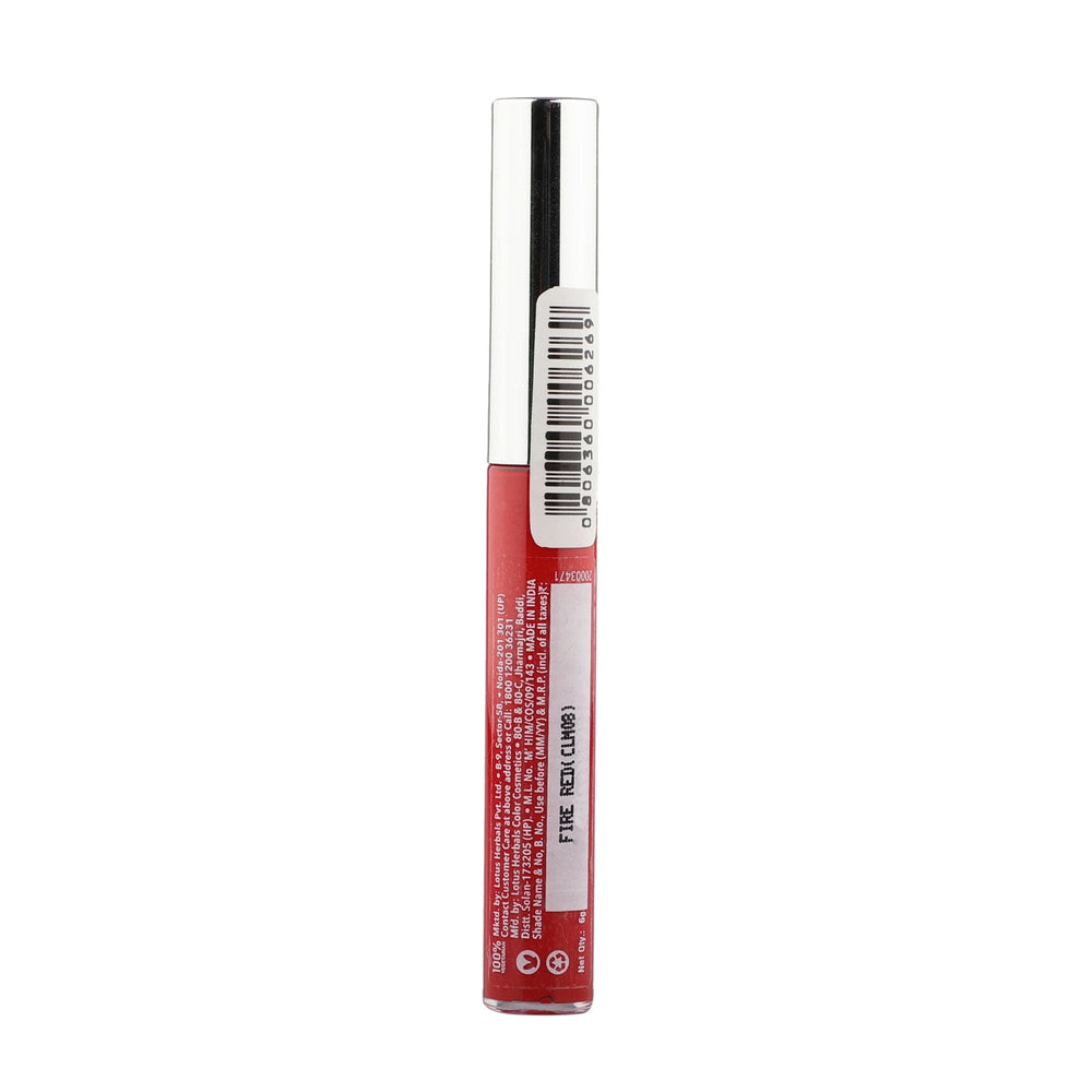 LOTUS MAKEUP COLORKICK LIQUID MATTE LIP COLOR CLM08 FIRE RED