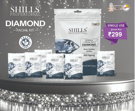 शिल्स फेशियल किट स्पार्कल डायमंड 60G+15ML
