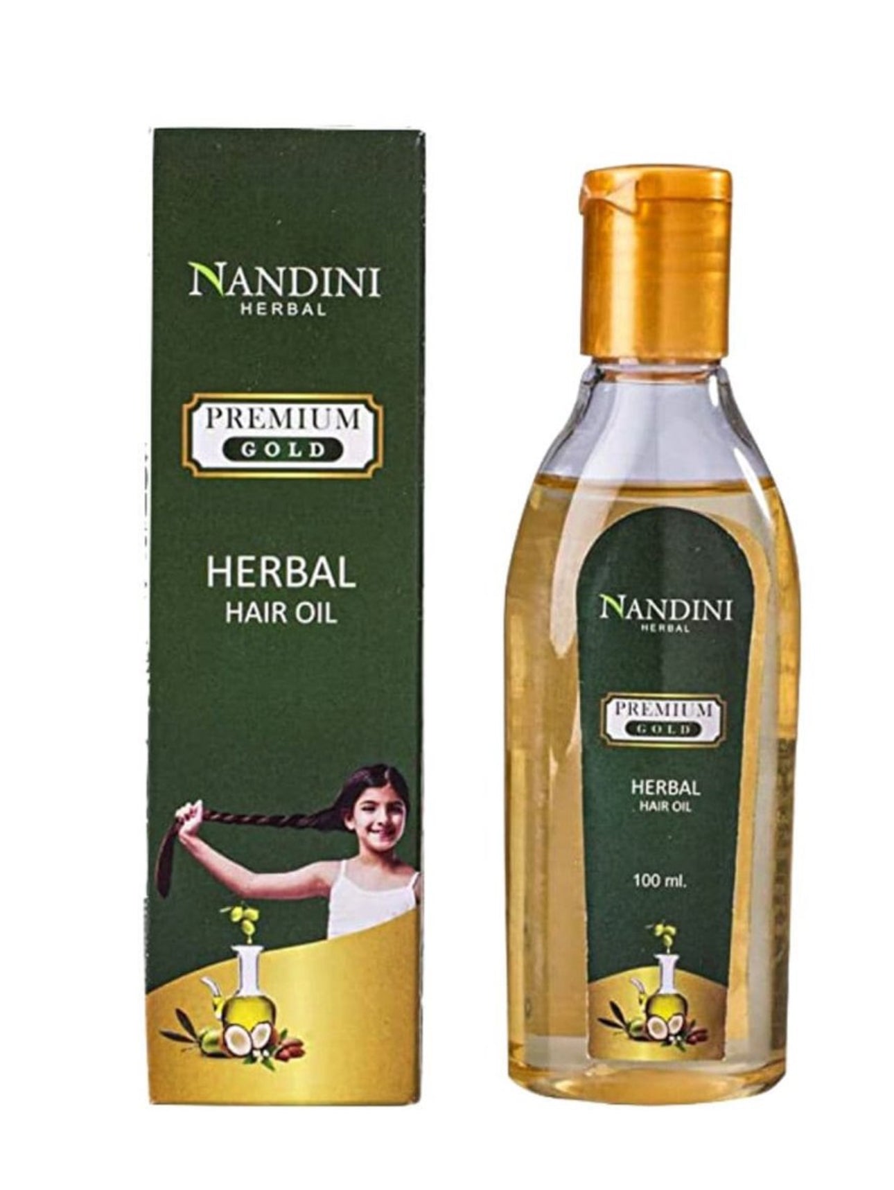 NANDINI PREMIUM GOLD HERBAL HAIR OIL 100ML