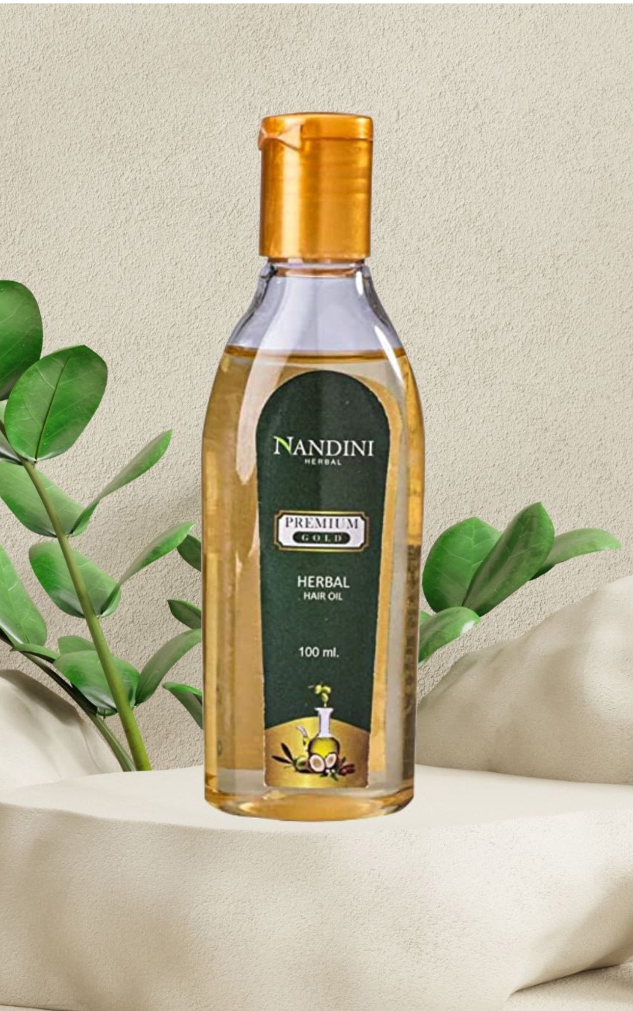 NANDINI PREMIUM GOLD HERBAL HAIR OIL 100ML