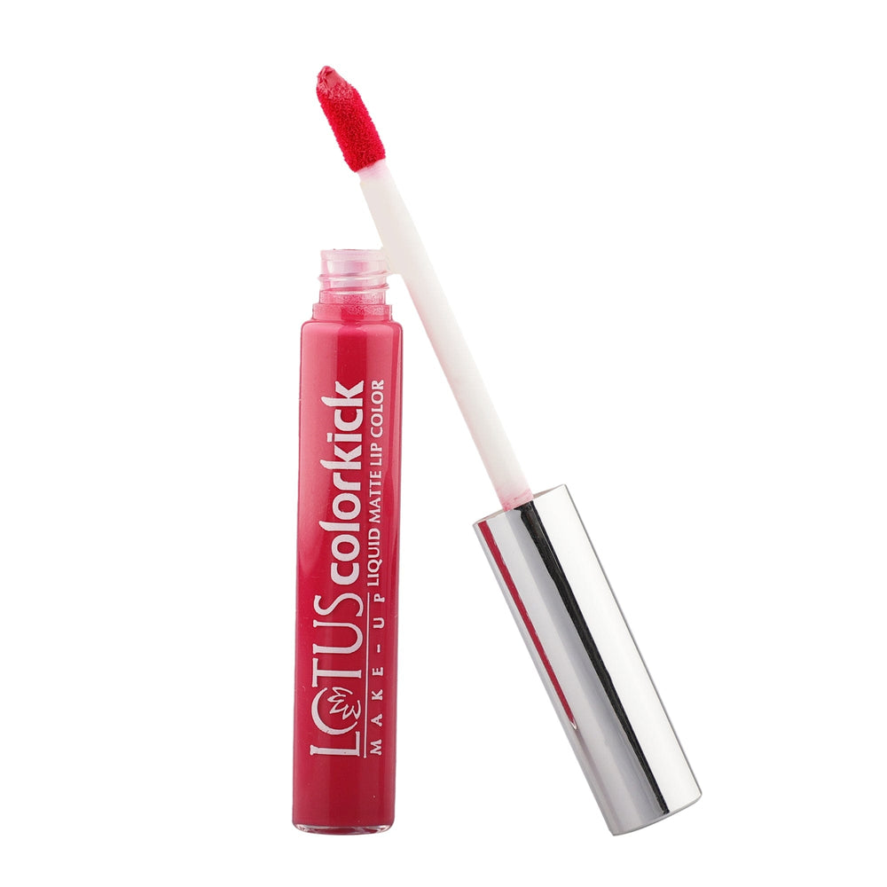 LOTUS MAKEUP COLORKICK LIQUID MATTE LIP COLOR CLM05 HOT PINK