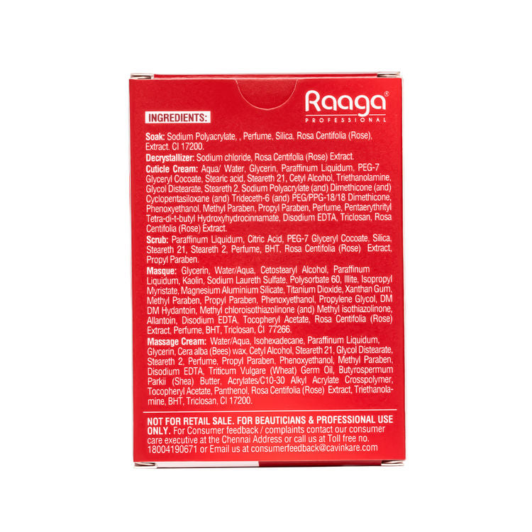 RAAGA PEDI & MENI ROSE KIT